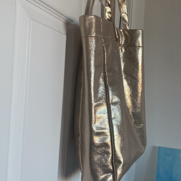 Pre owned Daisy Marc Jacobs Metallic Gold Tote Bag - Picture 5 of 12